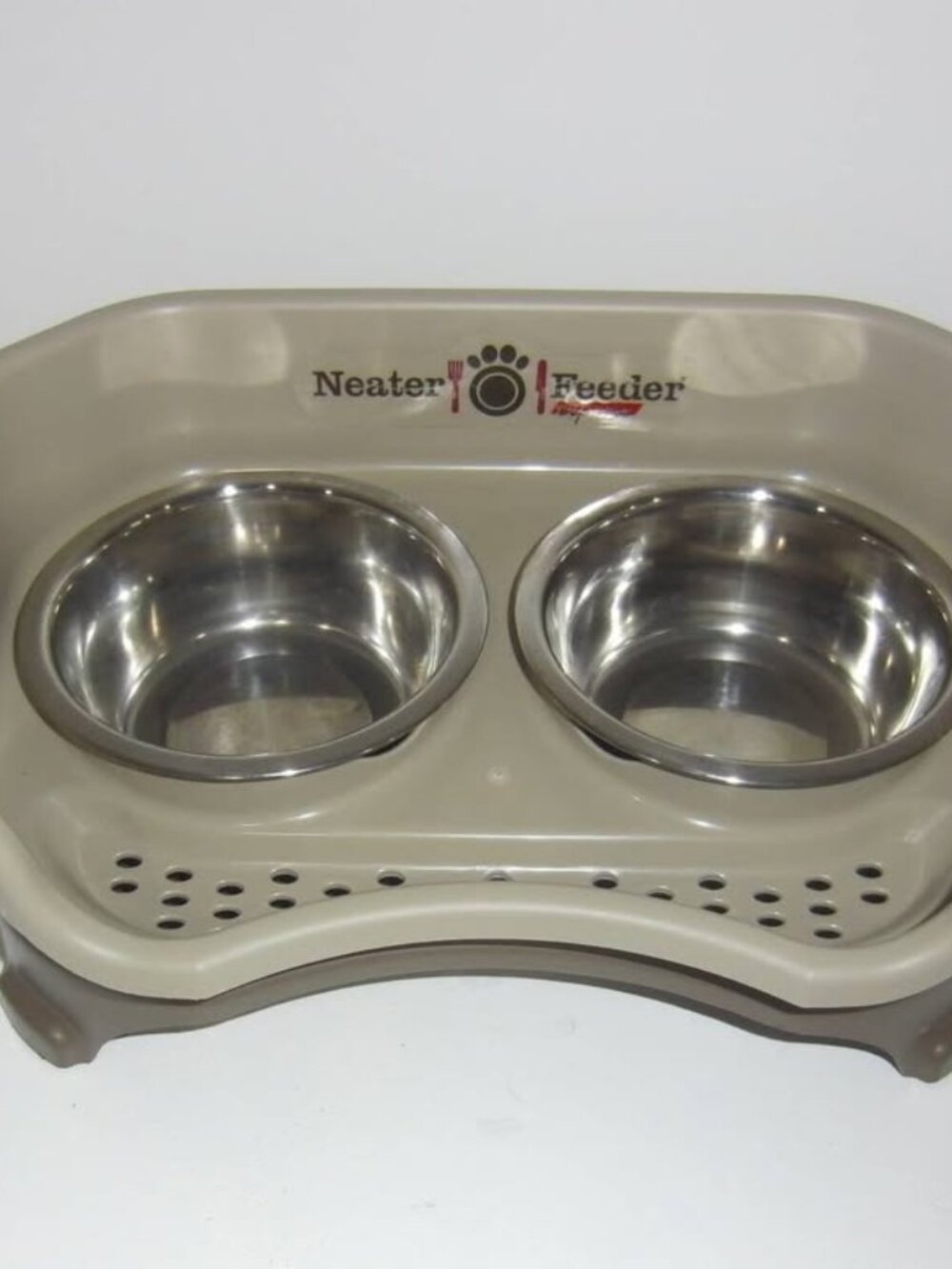 Neater Feeder System for Small Dog, Cat or Puppy - 2 Bowls & Stand